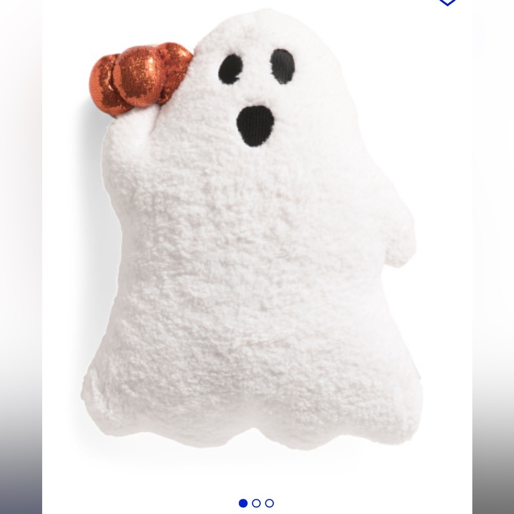 Isaac Mizrahi New York/ Shaped Disco Ball Ghost Pillow